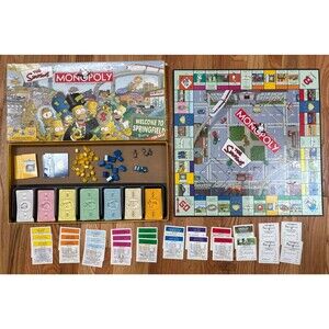 The Simpsons Monopoly Board Game